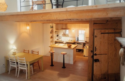Les Vans Apartment | Cozy, spacious studio/loft in charming Les Vans. Monts d'Ardèche natural park.