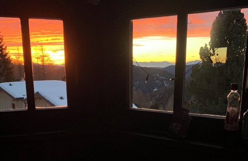 Reichenau Cabin | Cozy wooden cabin 1800m above sea level, guaranteed snow, slight convenience
