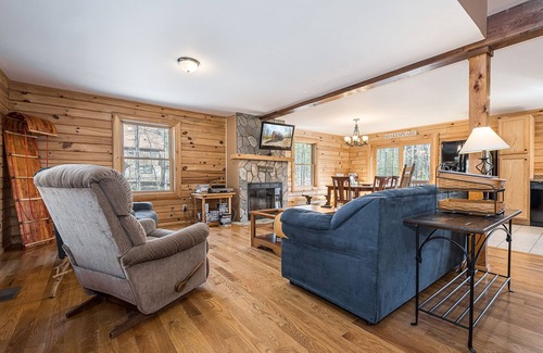 Sky Valley House | Crazy Idea | Wooded Views, Fire Pit, & Community Beach Access