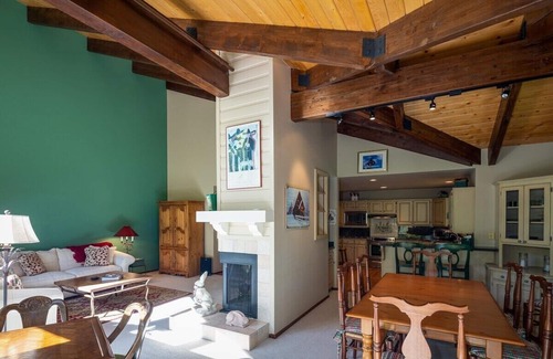 Warm Springs House | Creek Front Duplex | Close to Lifts with Hot Tub