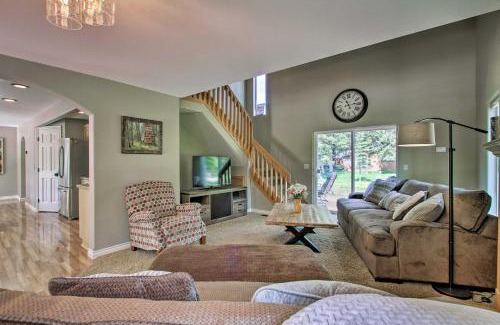 Lincoln House | Creekfront Lincoln Home, Steps from Downtown!