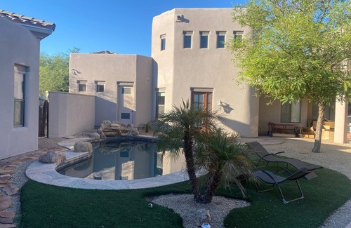 Estrella Mountain Ranch House | Custom home which boasts spectacular views of the Estrella Mountains