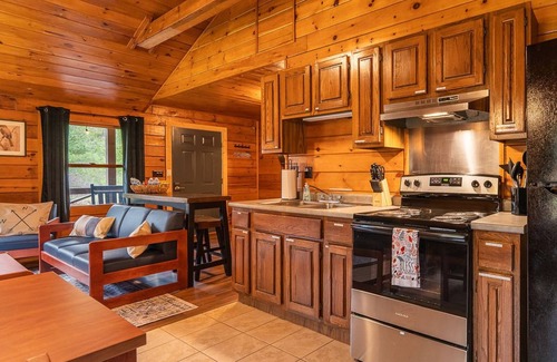 Mills Cabin | Custom Log Cabin #2 | Denton Hill State Park