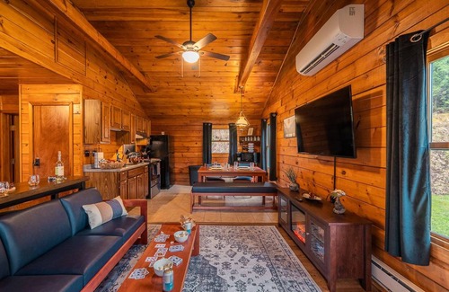 Mills Cabin | Custom Log Cabin #2 | Denton Hill State Park