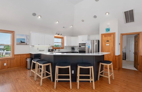 Corolla Village House | Da Kine By Da C: Dog-Friendly, Oceanside Home in Ocean Sands, Private Heated Pool