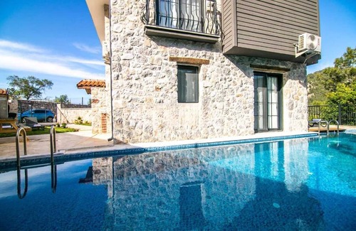 Turgutkoy Koyu Villa | Dadya Marmaris 4 - Peaceful Stone Villa with Private Pool & Forest Views