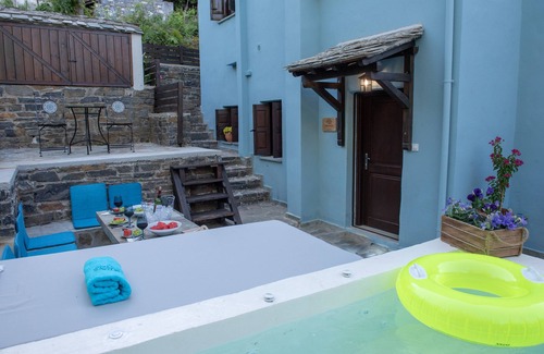 Tsagarada House | Dandy Villas Tsagkarada | Blue Pansy | Mini Pool