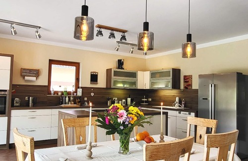 Ahrensfelde House | Dans Modernes Ferienhaus an der Wuhle