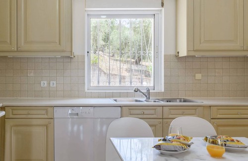 Doukades Villa | Dazzling Corfu Villa | Villa Gwaihir | 7 Bedrooms | Spacious Sun Terrace Fitted.
