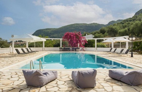 Doukades Villa | Dazzling Corfu Villa | Villa Gwaihir | 7 Bedrooms | Spacious Sun Terrace Fitted.