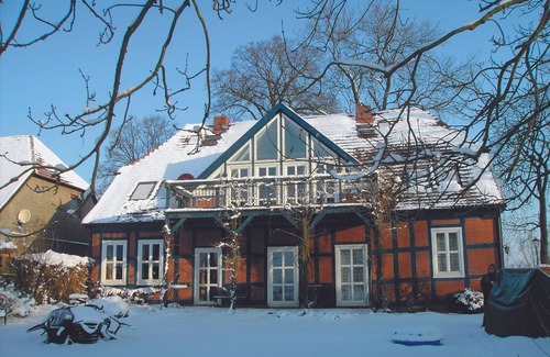 Breetz Apartment | DEB 044 Historisches Bauernhaus mit Sauna u. Whirlpool