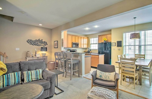Ocean View Apartment | Deck, Balcony: Scenic Ocean View Beach Getaway!