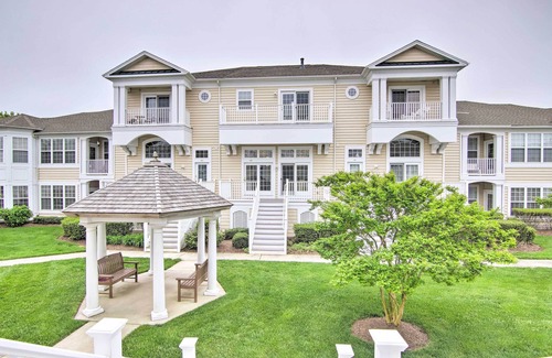 Ocean View Apartment | Deck, Balcony: Scenic Ocean View Beach Getaway!