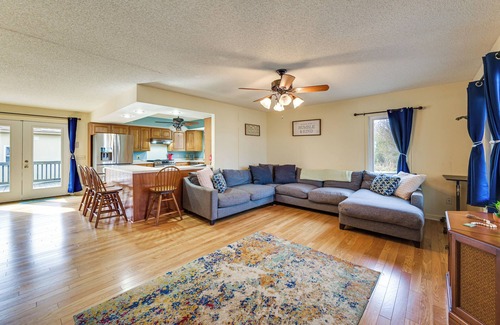 Pinetown House | Deck + Water Views: Pungo River Retreat!