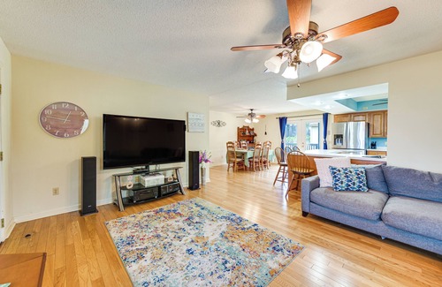 Pinetown House | Deck + Water Views: Pungo River Retreat!