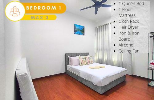Shah Alam Apartment | Delight 2R2B Modern High-Floor Retreat #GA7
