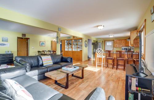 Delton House | Delton Lake House with Boat Dock Fish, Swim and More!