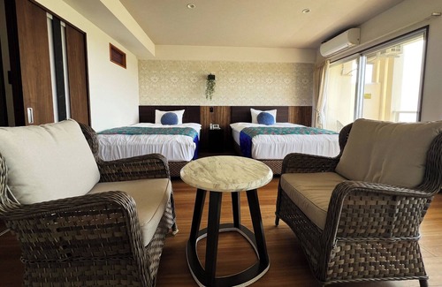 Okinawa Hotel | Deluxe Twin | Ryukyu Retreat Deluxe Twin Room R/Nanjo Okinawa