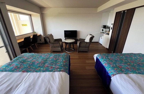 Okinawa Hotel | Deluxe Twin | Ryukyu Retreat Deluxe Twin Room R/Nanjo Okinawa