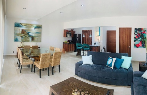 Puente del Mar Apartment | Depa lujoso c/club de playa a 3min a pie-Pet friendly
