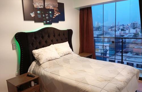 San Miguel Apartment | Departamento equipado con aire acondicionado, calefacción, balcón con buena vista