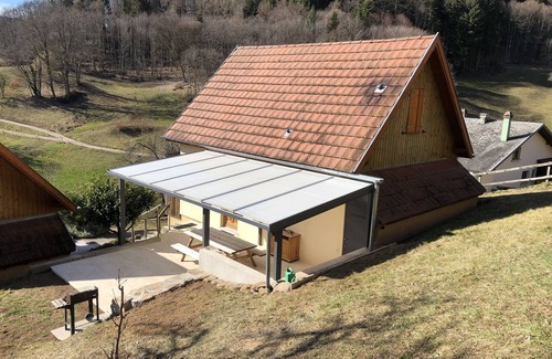 Hohrod Ski Chalet | detached chalet overlooking the valley