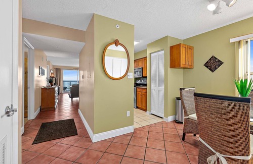 Seawinds Condo Condo | Direct oceanfront corner condo with stunning views, huge balcony, heated pool, and garage parking