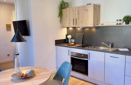 Frickenfelden Apartment | Directly in the town center of Gunzenhausen. Modern apartment with top equipment.