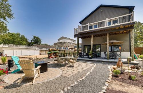 Waretown House | Dock and Backyard Bar Spacious Barnegat Bay Retreat