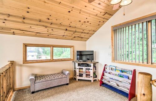 Motley House | Dock and Fire Pit Shamineau Lake Retreat!