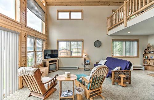 Motley House | Dock and Fire Pit Shamineau Lake Retreat!