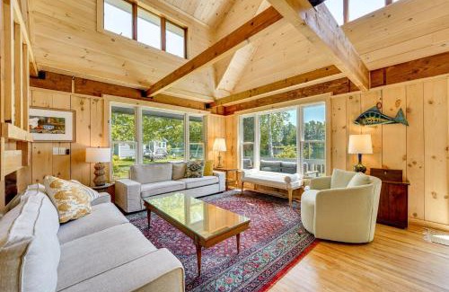 Winthrop House | Dock and Kayaks Annabessacook Lake Retreat!