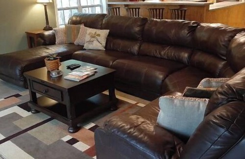 Hawkins House | Dock Holiday is a lakefront home with hot tub. Bring your fishing pole.
