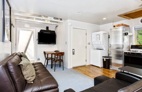 Alyeska Apartment | Dog-friendly cottage with private hot tub, great location, and views