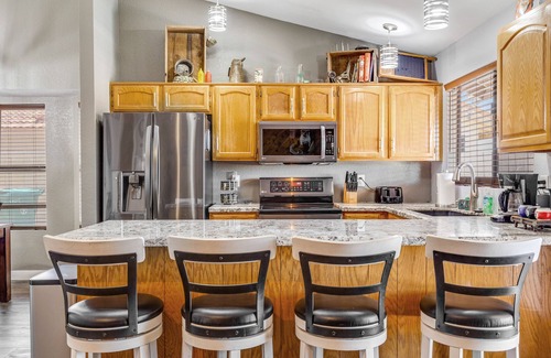 Alta Mesa Community Association House | Dog-friendly home with private pool, great backyard, and free WiFi