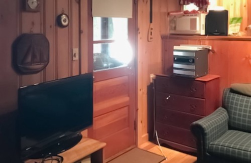 Moultonborough Cottage | Dog-friendly lakefront cottage - private dock, fireplace, canoe, kayaks & views