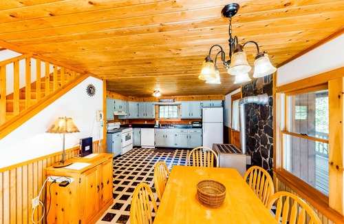 Green Mountains House | Dog-friendly, lakeside home w/private dock/deck/free WiFi
