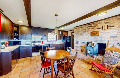 Steuben House | Dog-friendly oceanfront home with private beach, two fireplaces, & firepit