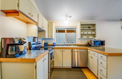 Sudden Valley House | Dog-Friendly Rustic Home w/Deck, Gas Grill, Wood Stove, Fast WiFi, & Partial A/C