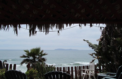 San Antonio del Mar House | Dolphinview is a 3 bedroom, 2 bath beachfront home with private steps