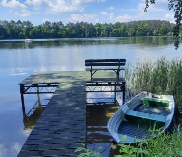 gmina Lubiewo House | Dom nad Jeziorem Bory Tucholskie Pomost Łódka