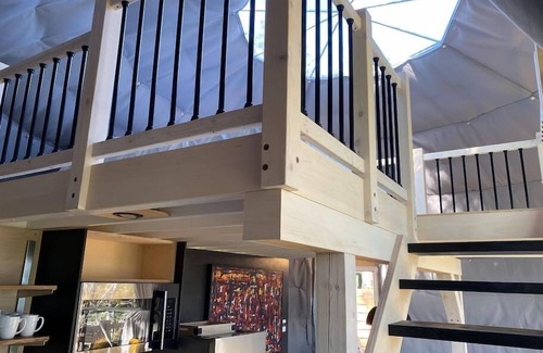 Perce Ski Chalet | Dome #5 ocean view at Domaine Renard