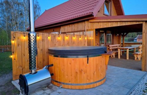 Pozezdrze House | Domek letniskowy ze stawem