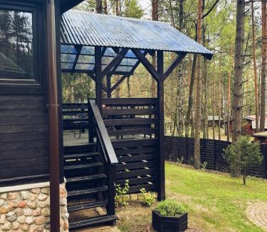 gmina Grodziczno House | Domek obity dechami