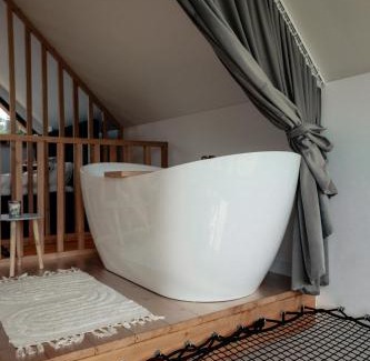 Stary Gierałtow House | Domki Pod Lasem - Domek Brzozowy