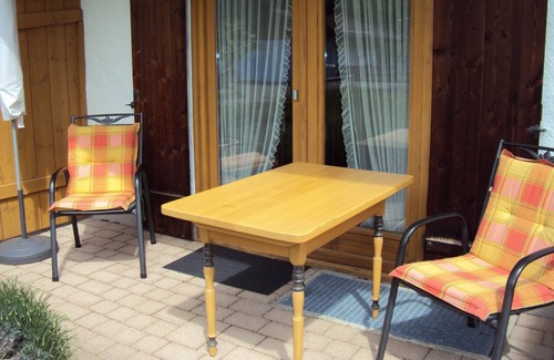Egern Apartment | Doppelzimmer 25 qm Süd Parterre - Gästehaus Fischer