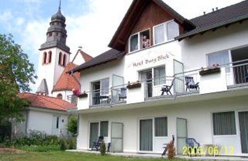 Bad Muenster am Stein-Ebernburg House | Double Room Shower/WC - Hotel BurgBlick
