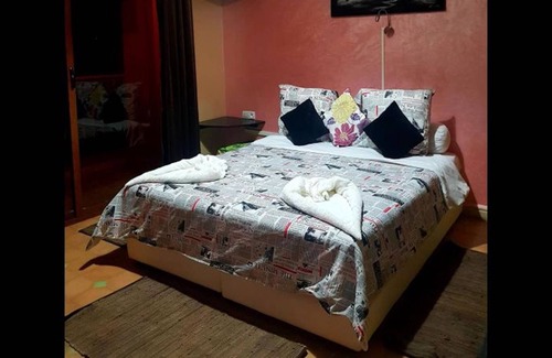 Bine el Ouidane House | Double room with balcony and stunning view in Dar l'eau Vive