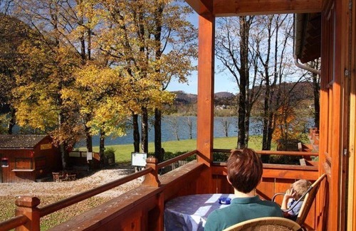 Faistenau Apartment | Double room with balcony and lake view - Haus Hirschpoint