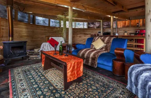 Hogsback Cottage | Double-story glass-cottage in forest w/ Private waterfall! 1 bedroom.
